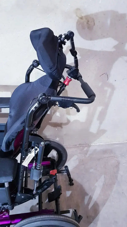 Ki Mobility Focus CR Tilt In Space Wheelchair Adjustable, All Show in Pictures Tilt-in-Space Wheelchair, second-hand product photo 8