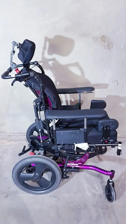 Ki Mobility Focus CR Tilt In Space Wheelchair Adjustable, All Show in Pictures Tilt-in-Space Wheelchair, second-hand product photo 17