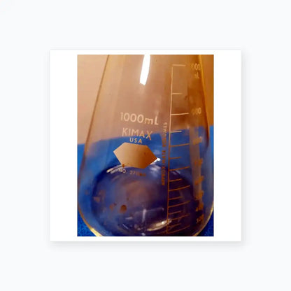 Kimax 1000 mL Erlenmeyer Flask – Borosilicate Glass Laboratory Vessel Erlenmeyer Flask, second-hand product photo 4