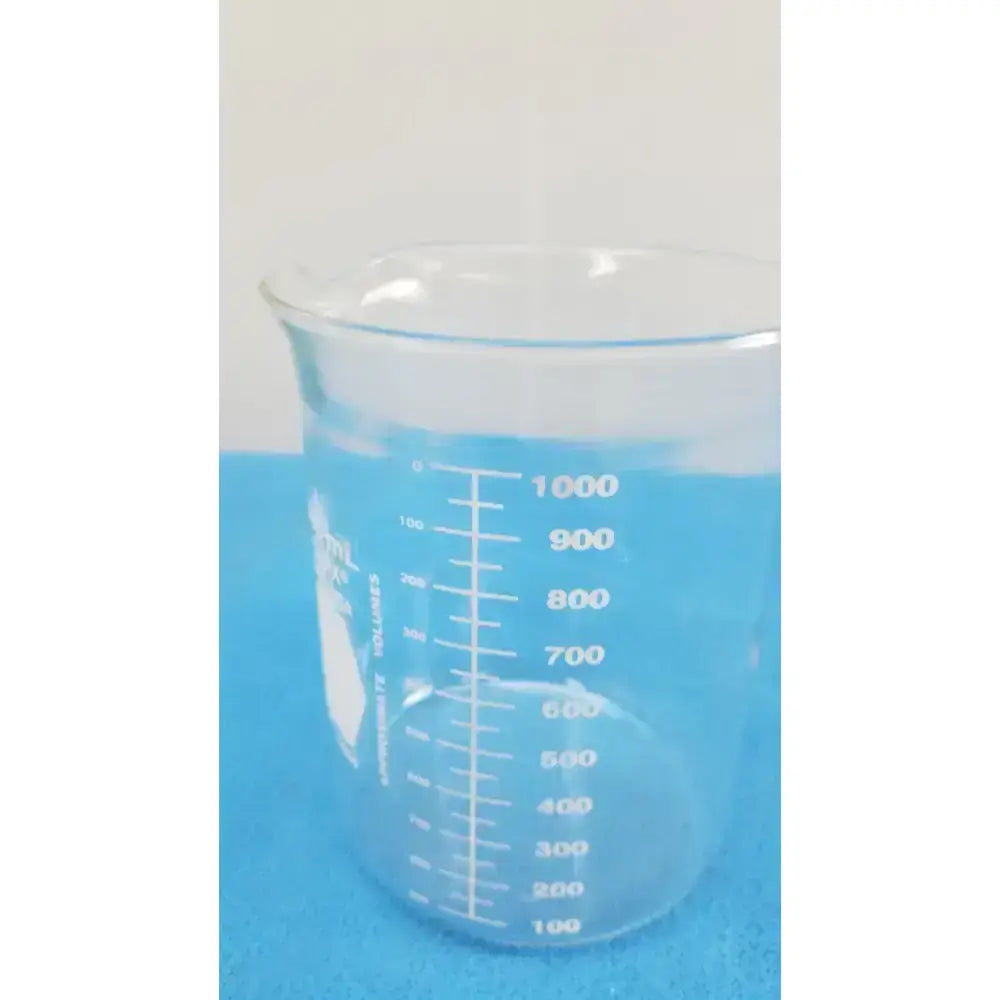 Kimax Kimble USA KIMAX 1000 ML KIMBLE USA NO 14000 Glassware Beaker Laboratory Beaker, second-hand product photo 3
