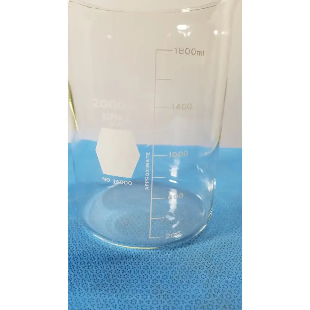 Kimax 2000mL Heavy Duty Glass Beaker Graduated Lab Ware Laboratory Glass Beaker, second-hand product photo 5