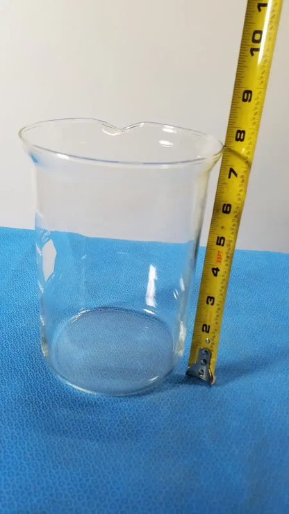 Kimax 2000mL Heavy Duty Glass Beaker Graduated Lab Ware Laboratory Glass Beaker, second-hand product photo 3