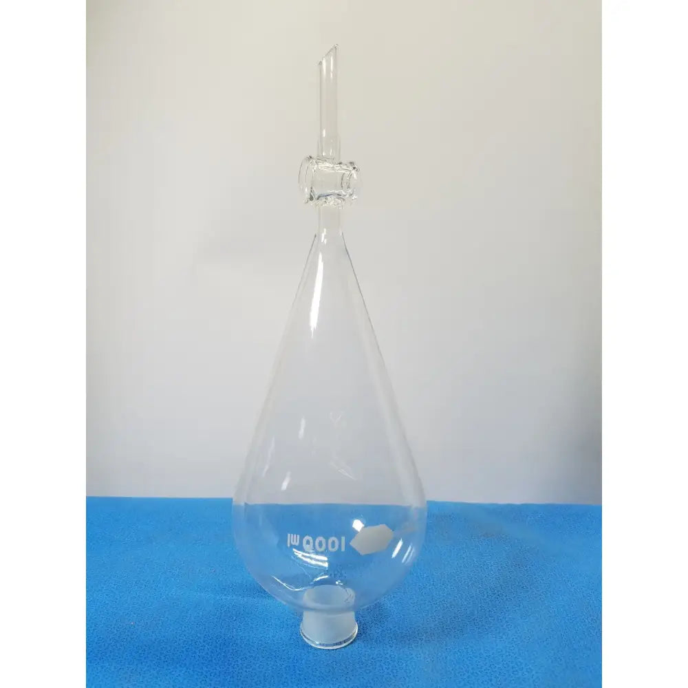 Kimax 500 mL Separatory Funnel – Borosilicate Laboratory Glassware Separatory Funnel, second-hand product photo 1