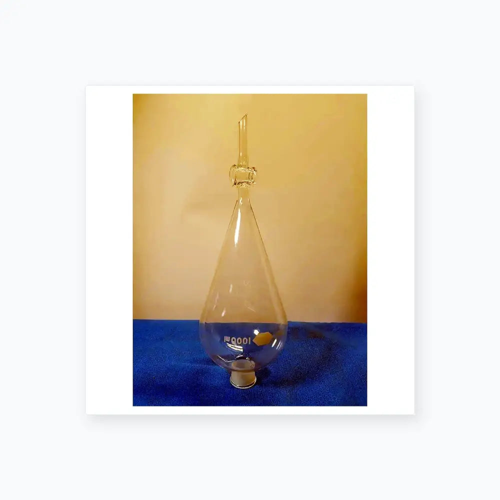 Kimax 500 mL Separatory Funnel – Borosilicate Laboratory Glassware Separatory Funnel, second-hand product photo 1