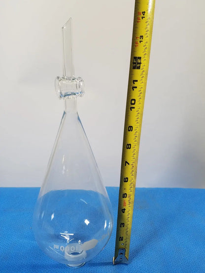 Kimax 500 mL Separatory Funnel – Borosilicate Laboratory Glassware Separatory Funnel, second-hand product photo 5