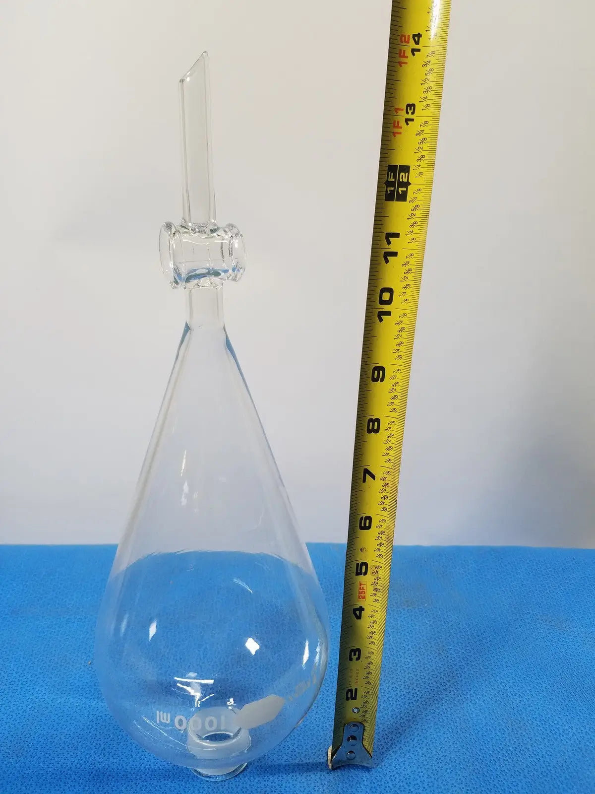 Kimax 500 mL Separatory Funnel – Borosilicate Laboratory Glassware Separatory Funnel, second-hand product photo 5