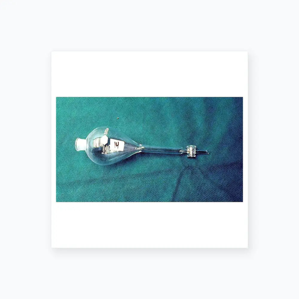 KIMAX 500mL Gilson Separatory Funnel w/ PTFE Key Stopcock & 29/32 Socket Separatory Funnel, second-hand product photo 2
