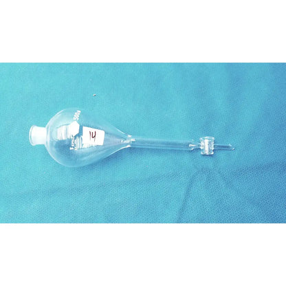 KIMAX 500mL Gilson Separatory Funnel w/ PTFE Key Stopcock & 29/32 Socket Separatory Funnel, second-hand product photo 2
