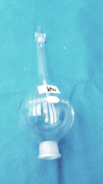 Kimax 500mL Glass Chromatography Column Reservoir – Borosilicate Lab Glassware Lab Glassware, second-hand product photo 6