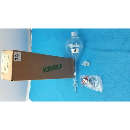 Kimax 500mL Glass Chromatography Column Reservoir – Borosilicate Lab Glassware Lab Glassware, second-hand product photo 1