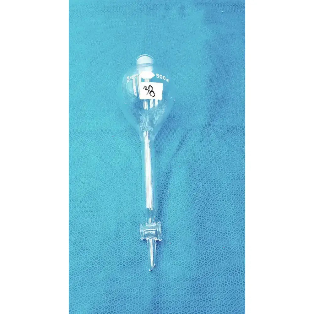 Kimax 500mL Glass Chromatography Column Reservoir Laboratory Glassware, second-hand product photo 4