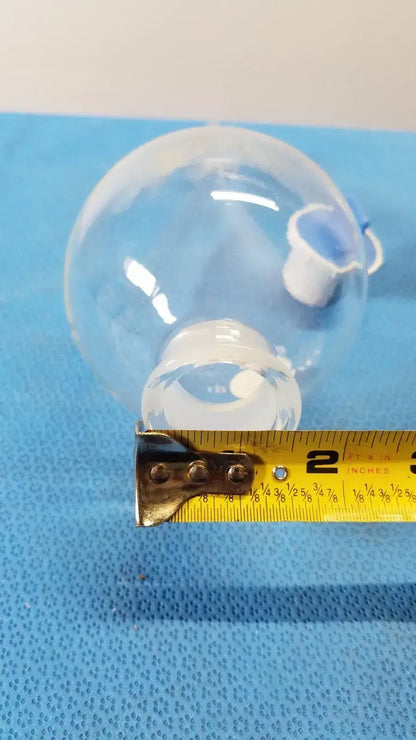 Kimax 500mL Squibb Separatory Funnel with Neck Borosilicate Lab Glass Separatory Funnel, second-hand product photo 3