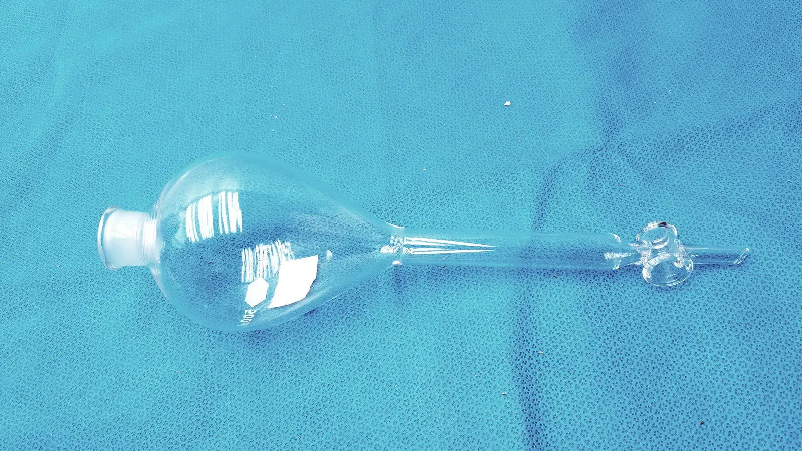 Kimax Chromatography Column Reservoir 2.3" x 12" w/ Accessories 500mL Laboratory Glassware, second-hand product photo 4