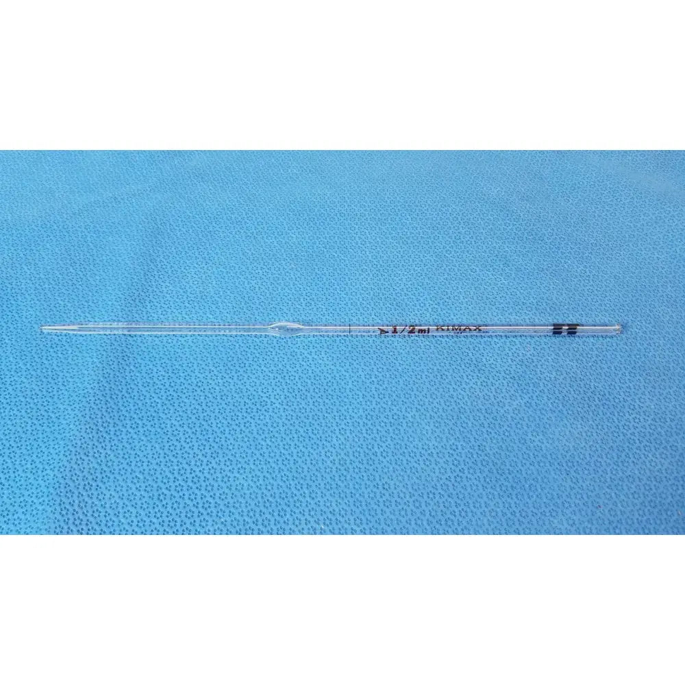 KIMAX Class A Glass Bulb, 1/2 mL, Reusable Laboratory Volumetric Ware Laboratory Glassware, second-hand product photo 1