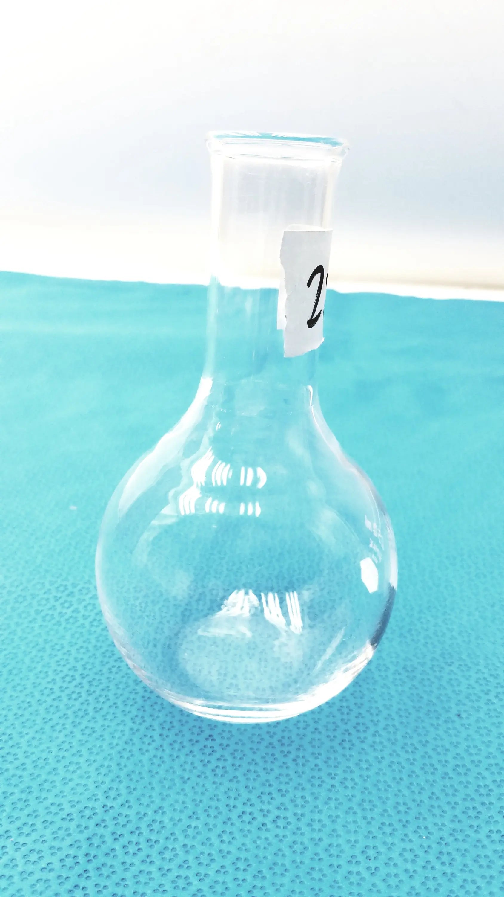 Kimax Flat Bottom Glass Flask Lab Chemistry Glassware 250 ml Laboratory Glass Flask, second-hand product photo 7
