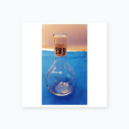 Kimax Flat Bottom Glass Flask Lab Chemistry Glassware 250 ml Laboratory Glass Flask, second-hand product photo 1