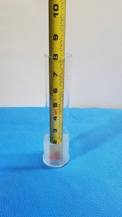 Kimax Glass Ground Joint Adapter, 45/50 Outer Joint Size, Lab Glassware Laboratory Glassware Adapter, second-hand product photo 2