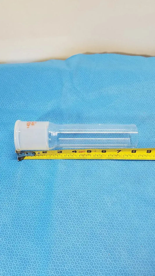 Kimax Glass Ground Joint Adapter, 45/50 Outer Joint Size, Lab Glassware Laboratory Glassware Adapter, second-hand product photo 1