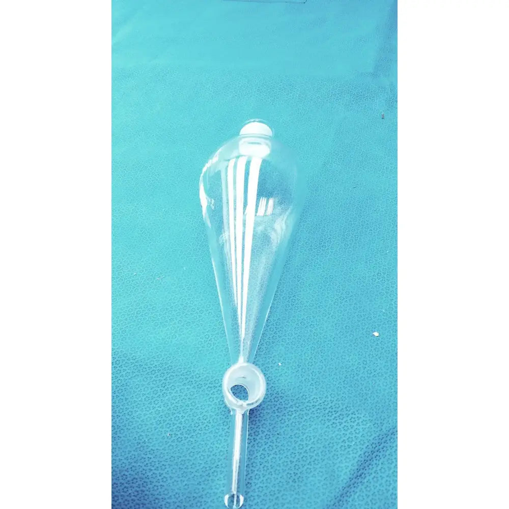Reuse Medical KIMAX Glass Separatory Funnel 500 ML with PTFE Stopcock & Glass Stopper Lab Flasks, second-hand product photo 1