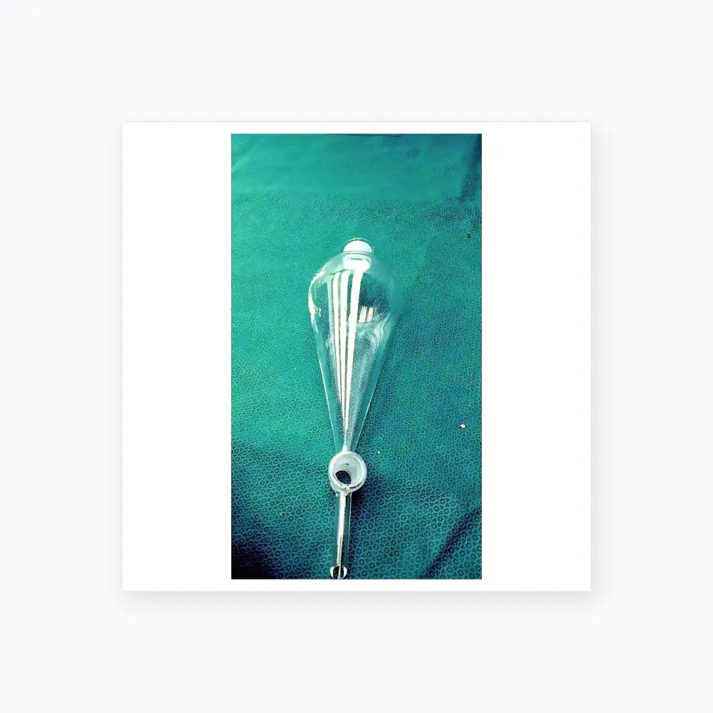 Reuse Medical KIMAX Glass Separatory Funnel 500 ML with PTFE Stopcock & Glass Stopper Lab Flasks, second-hand product photo 1