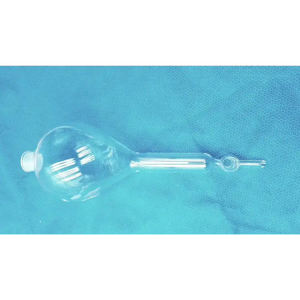 Kimble KIMAX KIMAX Kimble 1000 mL Squibb Separatory Funnel with #27 Stopper – Borosilicate Gl Separatory Funnel, second-hand product photo 4