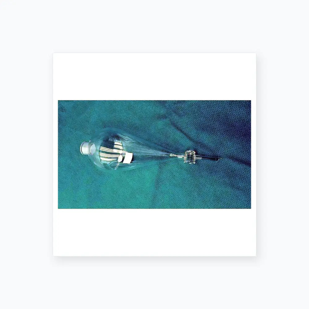 KIMAX Kimble 1000 mL Squibb Separatory Funnel with #27 Stopper Separatory Funnel, second-hand product photo 5