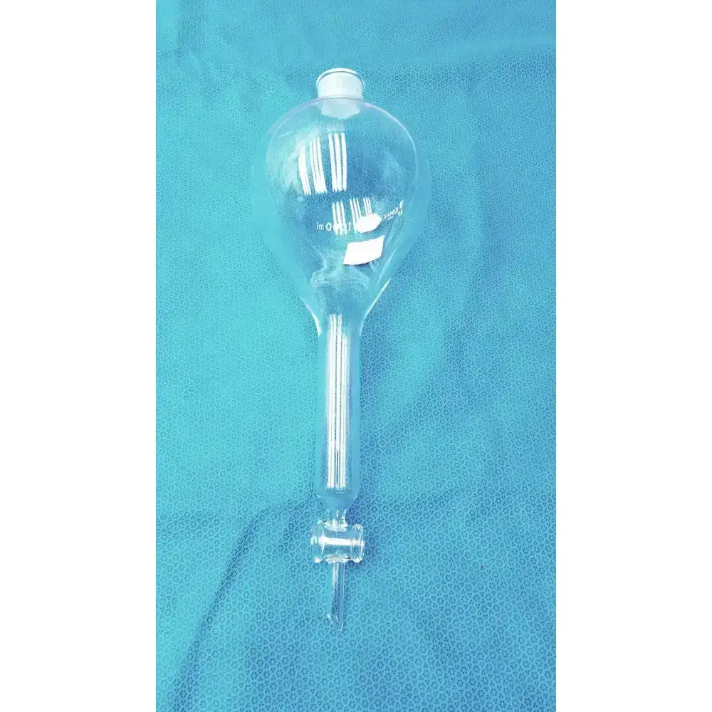Kimble KIMAX KIMAX Kimble 1000 mL Squibb Separatory Funnel with #27 Stopper – Borosilicate Gl Separatory Funnel, second-hand product photo 5