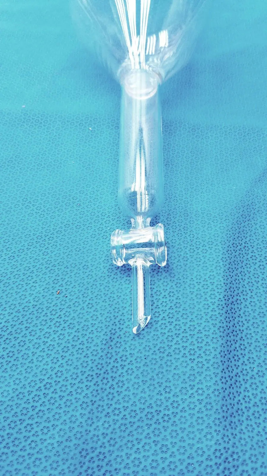 Kimble KIMAX KIMAX Kimble 1000 mL Squibb Separatory Funnel with #27 Stopper – Borosilicate Gl Separatory Funnel, second-hand product photo 3