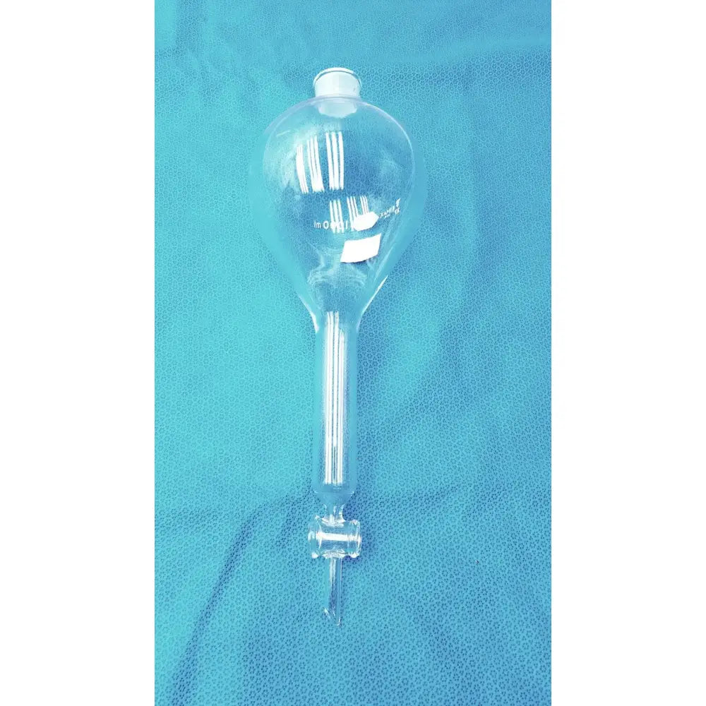 KIMAX Kimble 1000 mL Squibb Separatory Funnel with #27 Stopper Separatory Funnel, second-hand product photo 11
