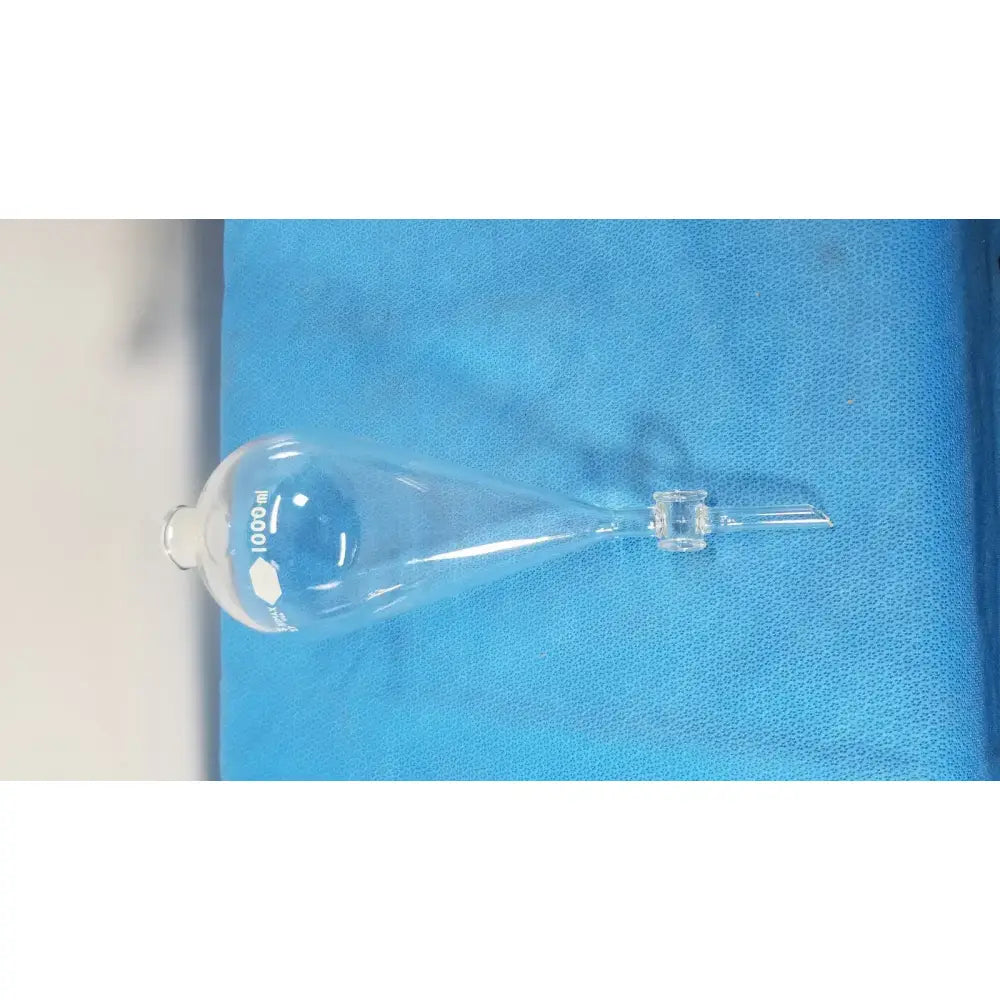 Kimax Kimble Separatory Funnel, 1000 mL, Borosilicate Glass, Laboratory Ware Separatory Funnel, second-hand product photo 6