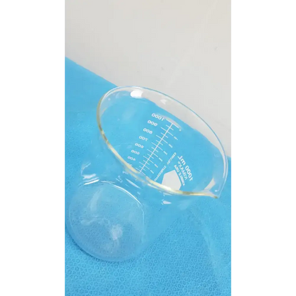 KIMAX KIMBLE USA NO 14000 1000 ML Glassware Beaker Laboratory Glassware, second-hand product photo 6