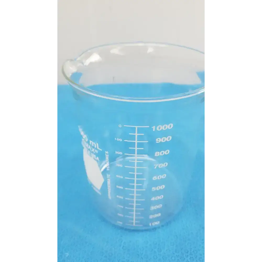 KIMAX KIMBLE USA NO 14000 1000 ML Glassware Beaker Laboratory Glassware, second-hand product photo 1