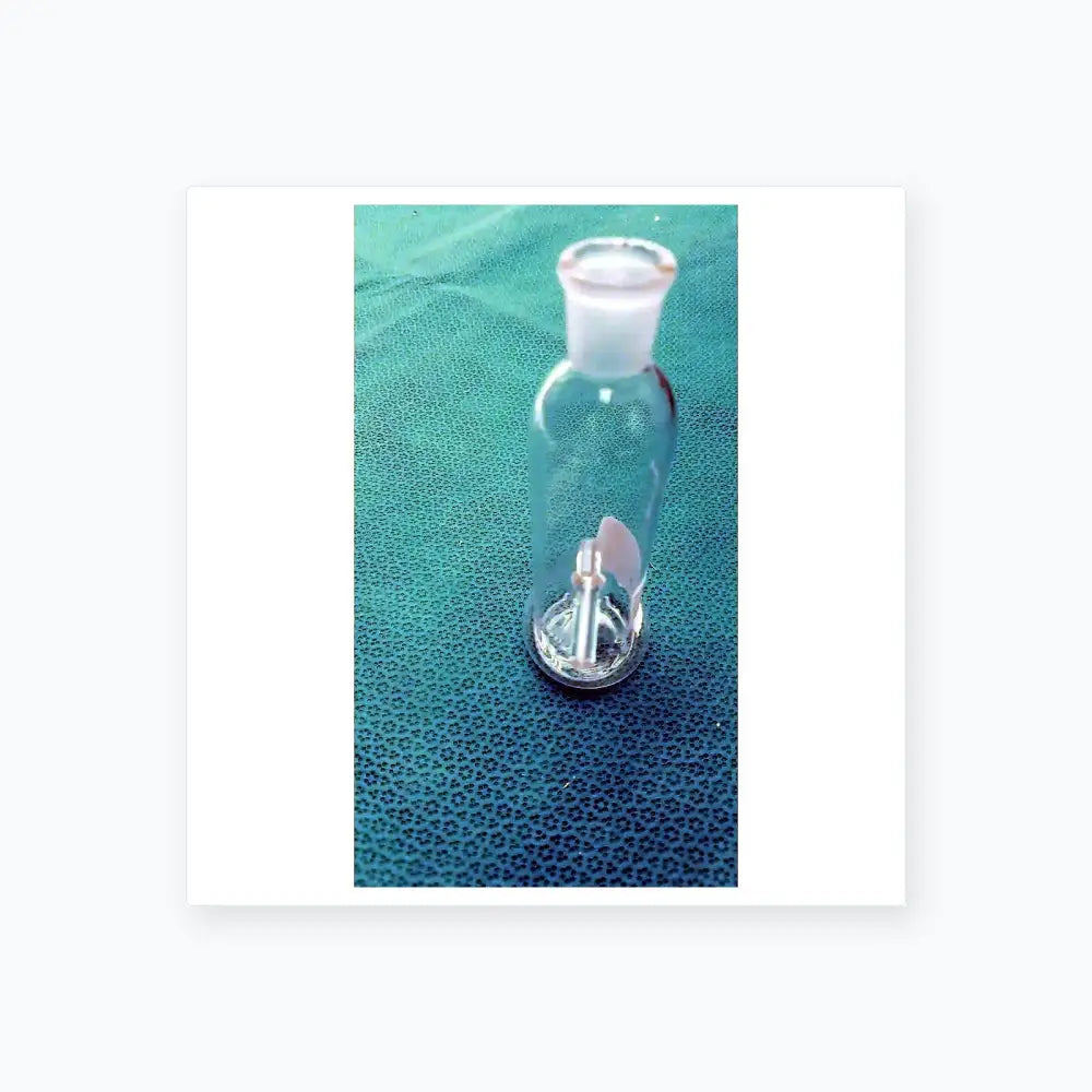 Kimax Lab Gas Absorption Bulb Flask CO2 Washing with Side Tubes Laboratory Glassware, second-hand product photo 5