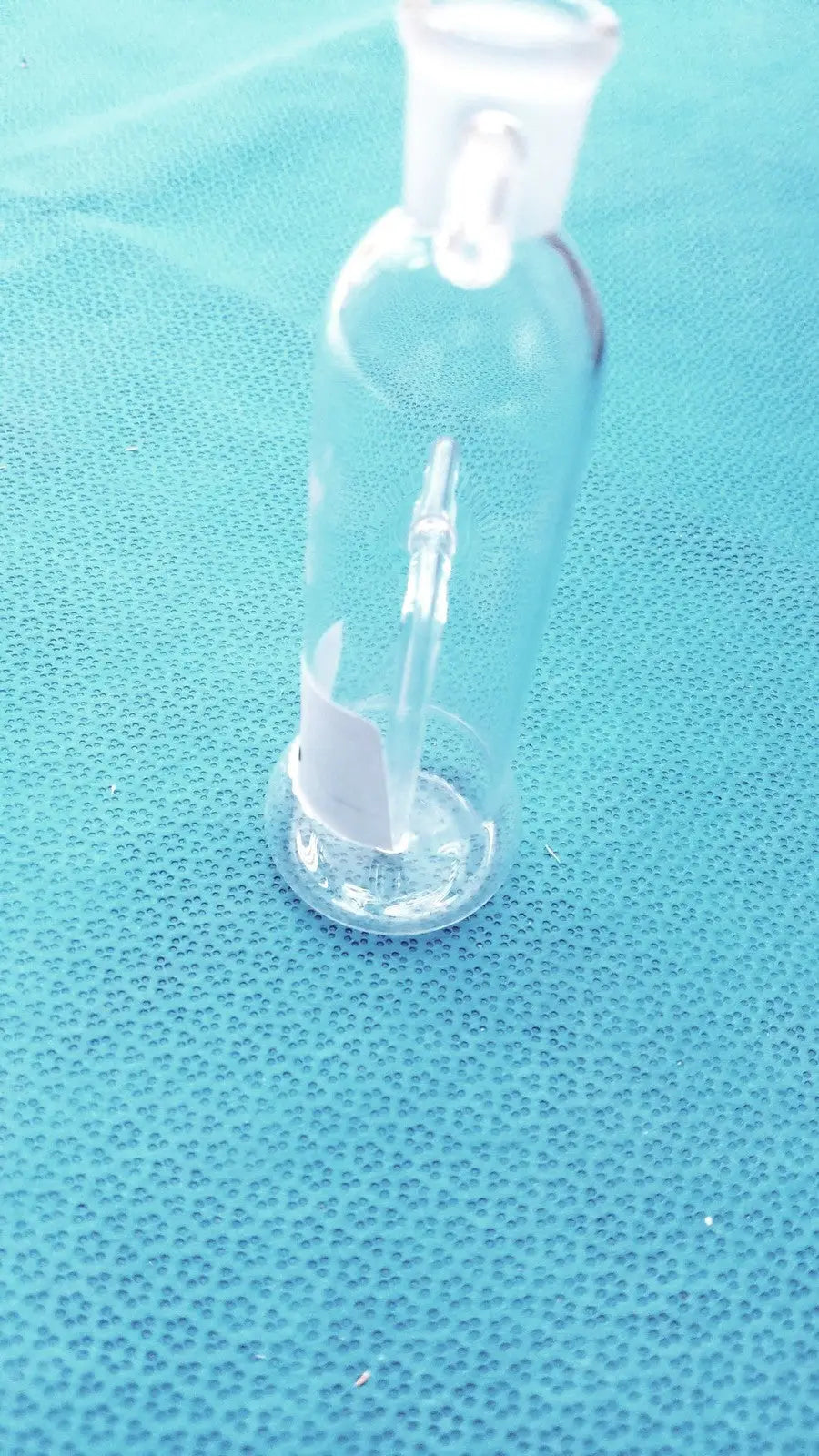 Kimax Lab Gas Absorption Bulb Flask CO2 Washing with Side Tubes Laboratory Glassware, second-hand product photo 3