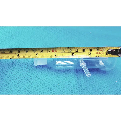 Kimax Lab Gas Absorption Bulb Flask CO2 Washing with Side Tubes Laboratory Glassware, second-hand product photo 2