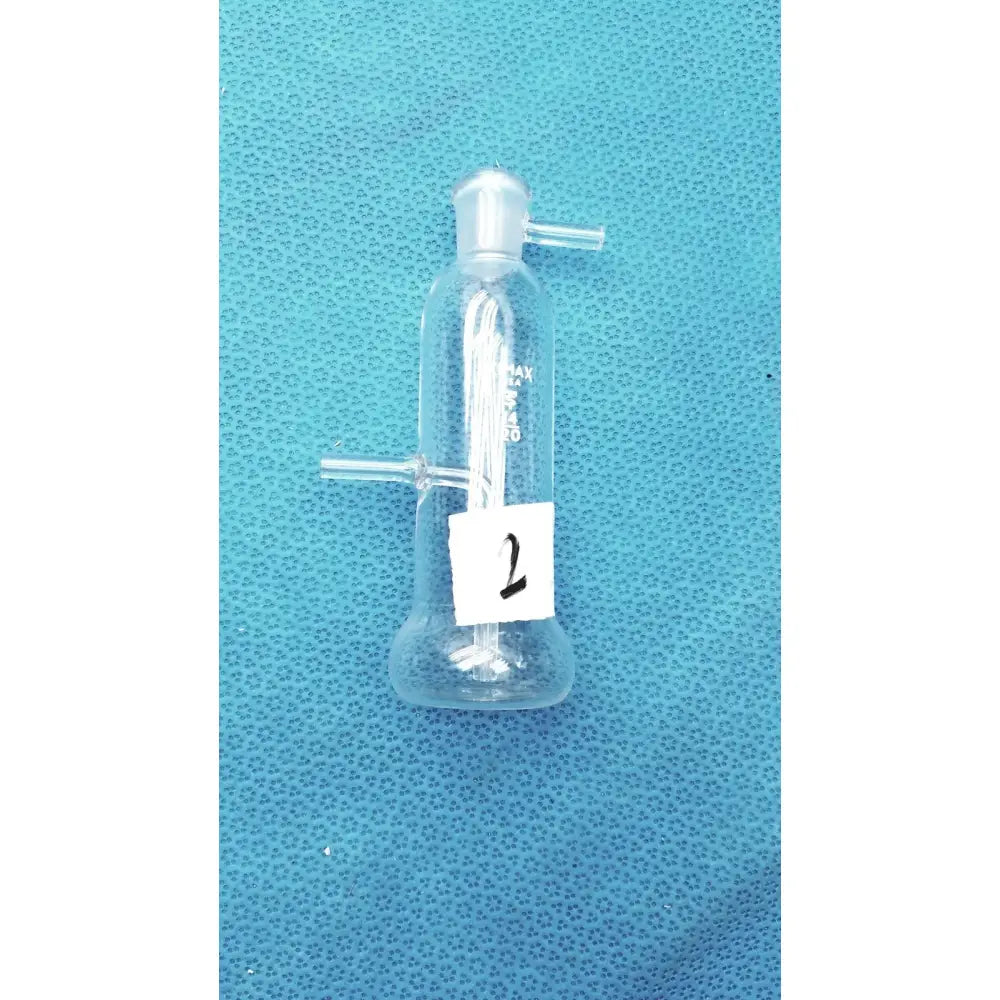 Reuse Medical Kimax Stetser-Norton Absorption Bulb Borosilicate Glass Lab Gas Apparatus Lab Flasks, second-hand product photo 1