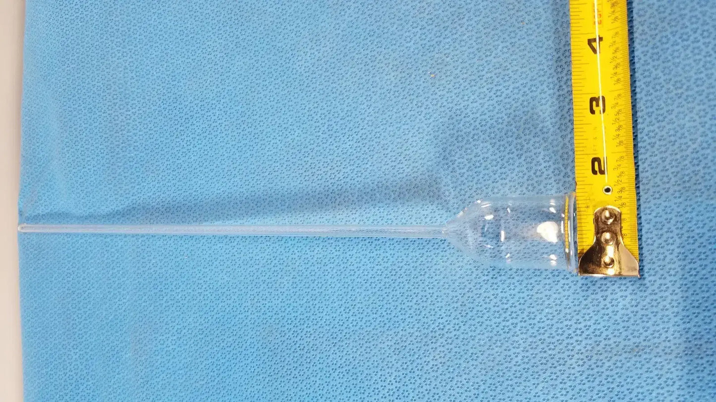 Kimax Tiny Thistle Tube Funnel – Small Borosilicate Glass Labware Equipment Laboratory Glassware, second-hand product photo 3