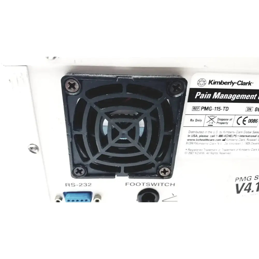 Kimberly Clark PMG-115-TD Advanced Pain Management Generator - Untested Pain Management Generator, as-is (for parts) product photo 7