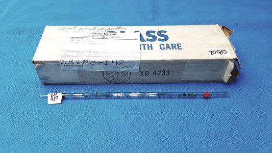 Reuse Medical Kimble Kimax-51 10mL Glass Measuring Pipette Borosilicate Lab Equipment Other Medical & Lab Glassware, second-hand product photo 1