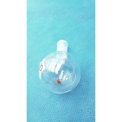 Kontes KIMBLE KONTES 500mL Round Bottom Flask – 14/20 Single Neck, Heavy Wall Glass Laboratory Flask, second-hand product photo 5