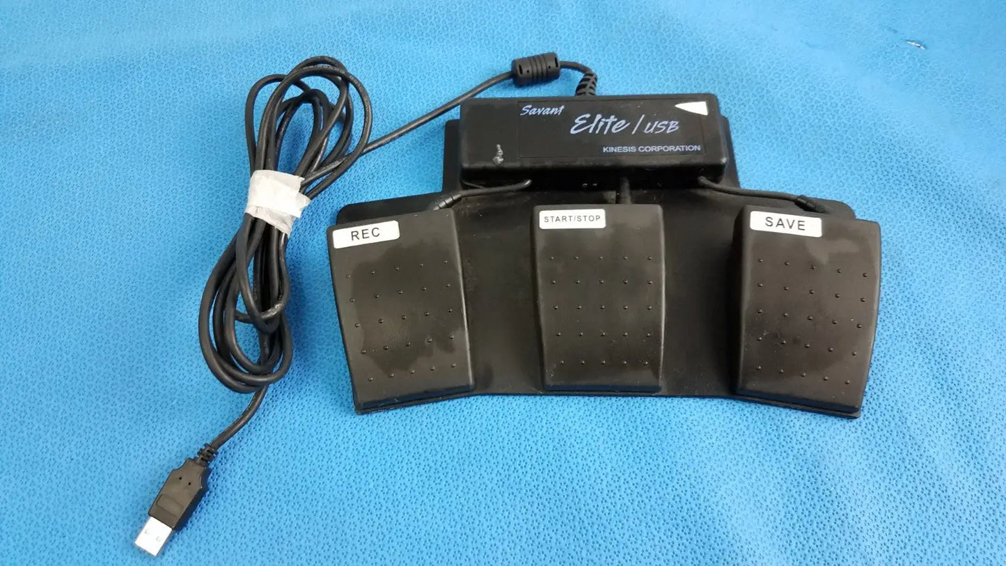 Reuse Medical Kinesis Savant Elite Programmable Triple Foot Pedal Other Electrical Equipment & Supplies, second-hand product photo 1
