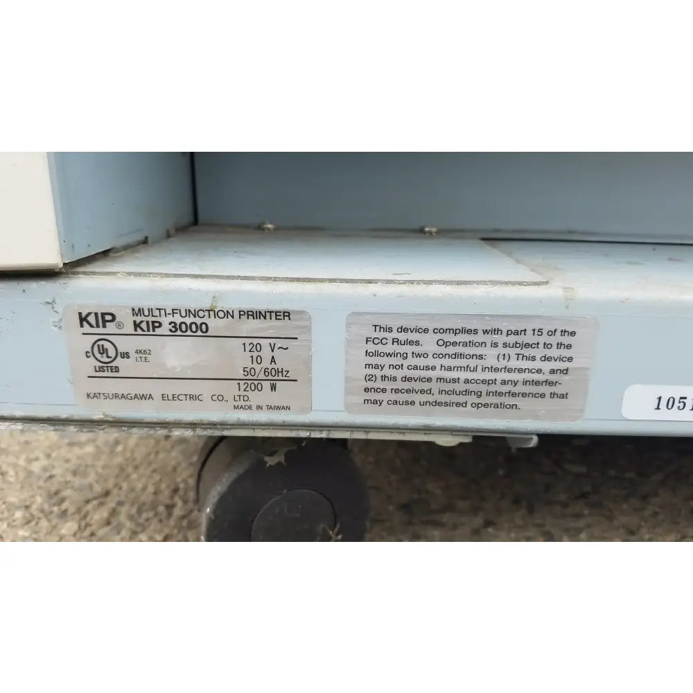 Reuse Medical Equipment KIP 3000 Wide Format Multifunction Printer Wide Format Multifunction Printer, second-hand product photo 5