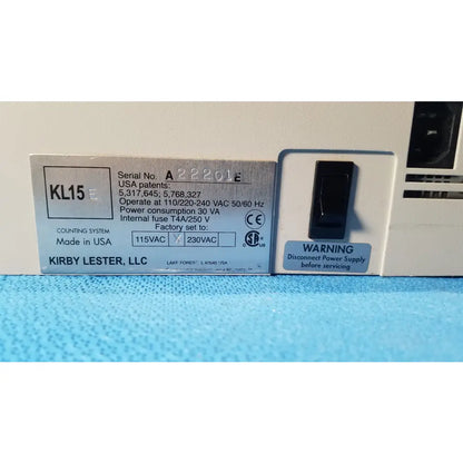 Kirby Lester KL15e Pharmacy Tablet and Capsule Counter Pharmacy Tablet & Capsule Counter, as-is (for parts) product photo 7