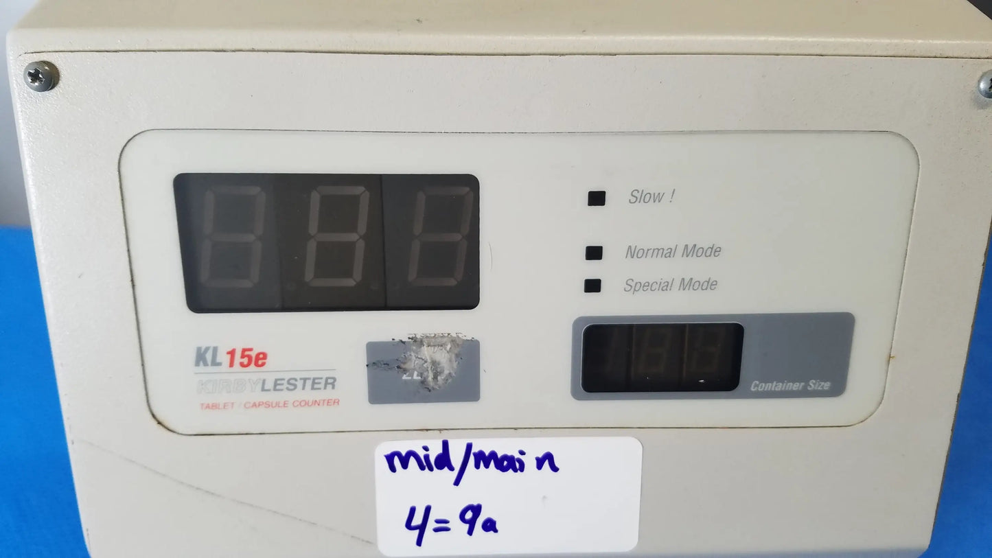 Kirby Lester KL15e Pharmacy Tablet and Capsule Counter Pharmacy Tablet & Capsule Counter, as-is (for parts) product photo 6