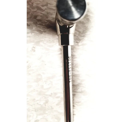Kli 001662-501 reusable metal trocar sleeve with chrome torque wrench and black rubberized grip featuring engraved serial number