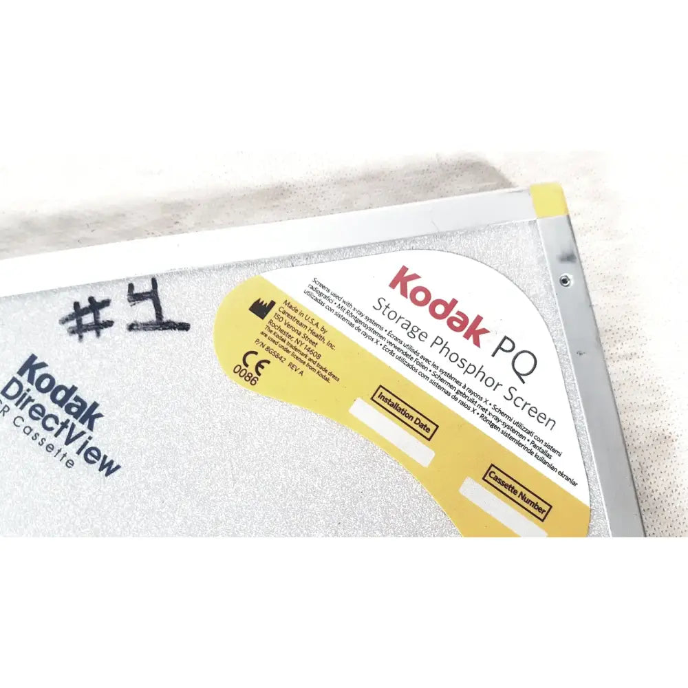 Kodak DirectView CR Cassette Kodak PQ Storage Phosphor Screen CR Cassette, second-hand product photo 10