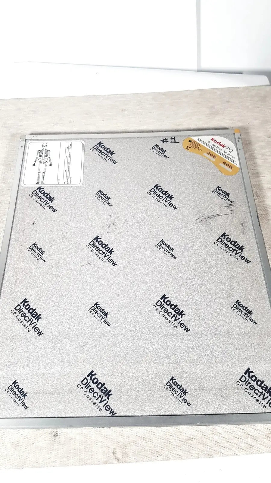 Kodak DirectView CR Cassette Kodak PQ Storage Phosphor Screen CR Cassette, second-hand product photo 7