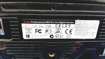 Kodak Professional DCS Pro 14n Digital Camera Digital Camera, as-is (for parts) product photo 13