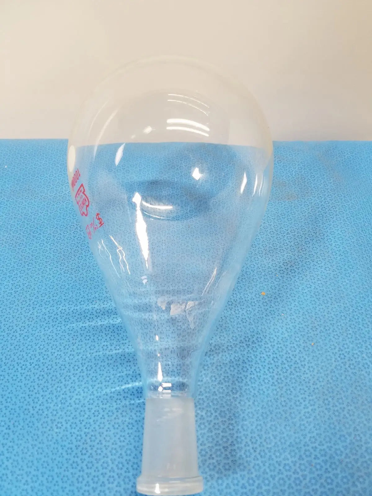 Kontes 1000 mL Rotary Evaporating Recovery Flask – 24/40 Joint Borosilicate Rotary Evaporating Recovery Flask, second-hand product photo 1