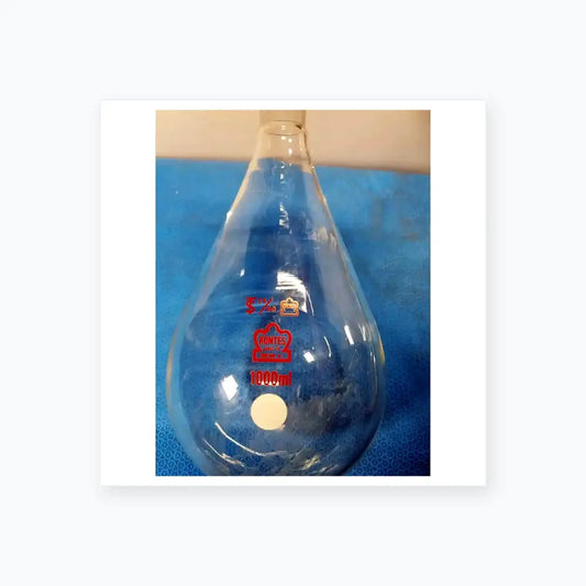 Kontes 1000 mL Rotary Evaporating Recovery Flask – 24/40 Joint Borosilicate Rotary Evaporating Recovery Flask, second-hand product photo 2